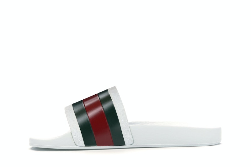 Gucci Pursuit Pool Slides White - image 18