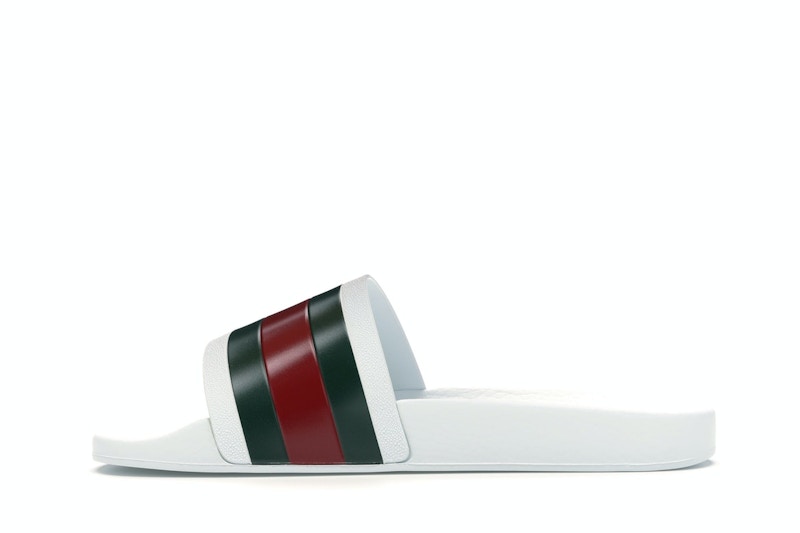 Gucci Pursuit Pool Slides White - image 19