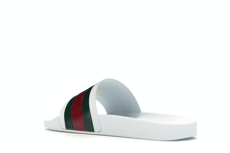 Gucci Pursuit Pool Slides White - image 23
