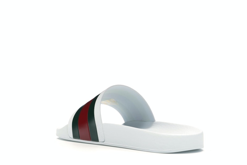 Gucci Pursuit Pool Slides White - image 24