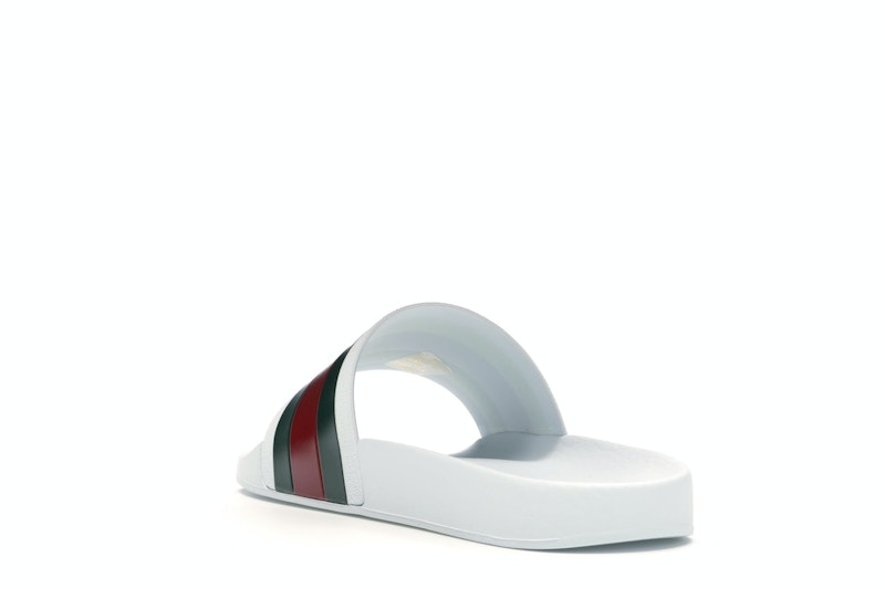 Gucci Pursuit Pool Slides White - image 25