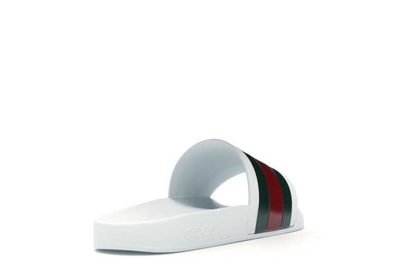 Gucci Pursuit Pool Slides White - image 31