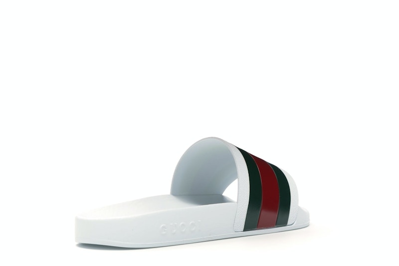 Gucci Pursuit Pool Slides White - image 32