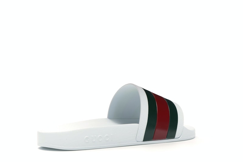 Gucci Pursuit Pool Slides White - image 33