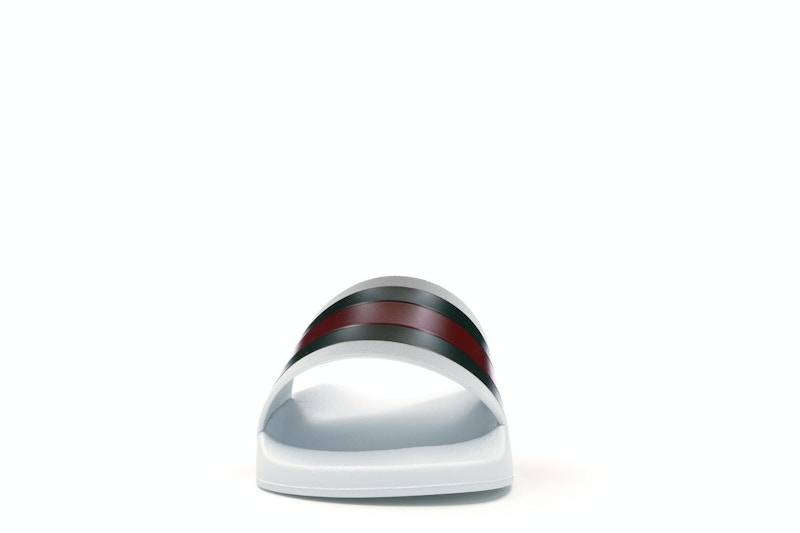 Gucci Pursuit Pool Slides White - image 10