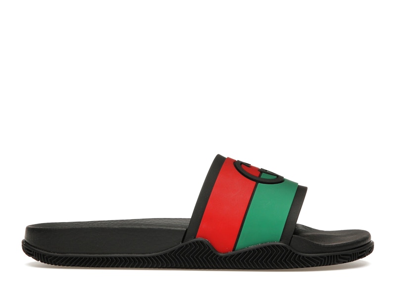 Gucci Slide Interlocking G Black