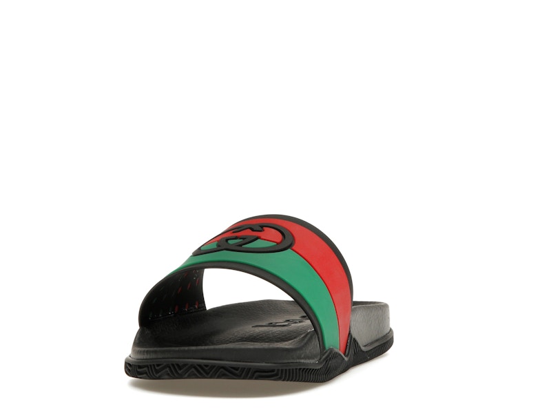 Gucci Slide Interlocking G Black - image 12