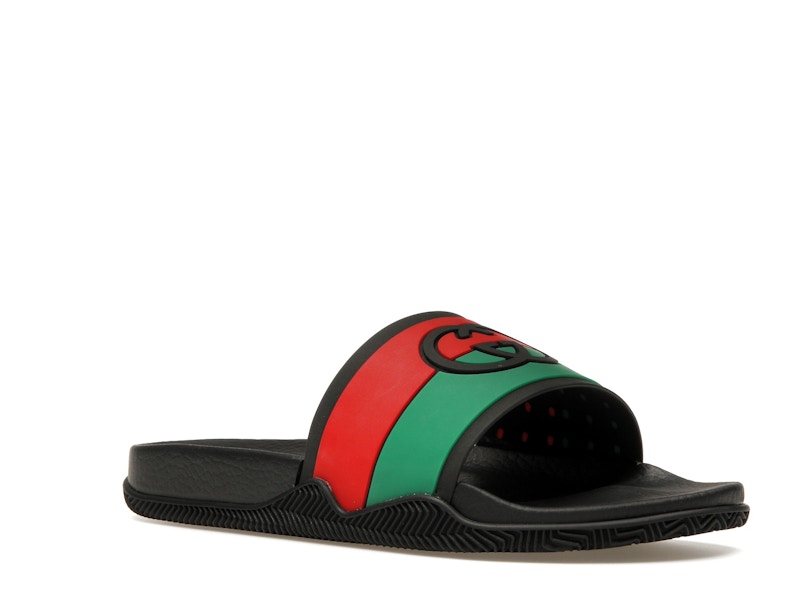 Gucci Slide Interlocking G Black - image 5
