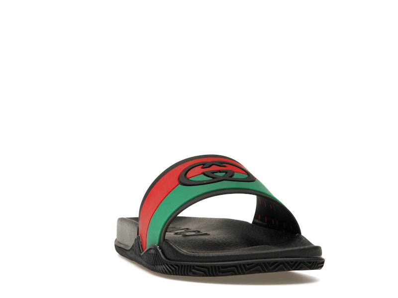 Gucci Slide Interlocking G Black - image 8