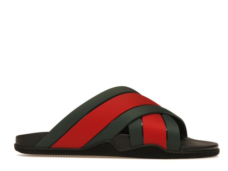 Gucci Web Slide Black Rubber (Women's) - image 2