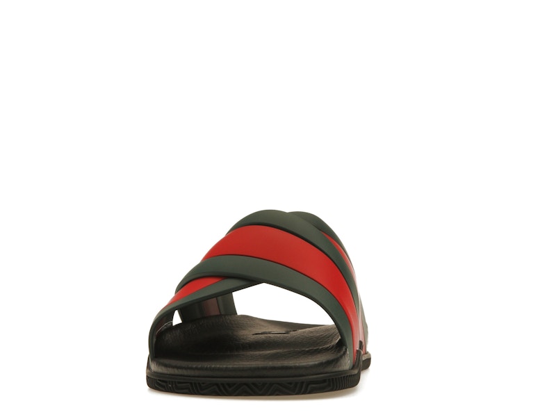 Gucci Web Slide Black Rubber (Women's) - image 11