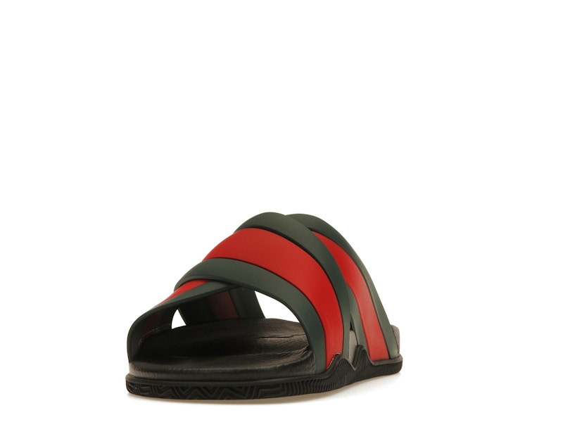Gucci Web Slide Black Rubber (Women's) - image 12