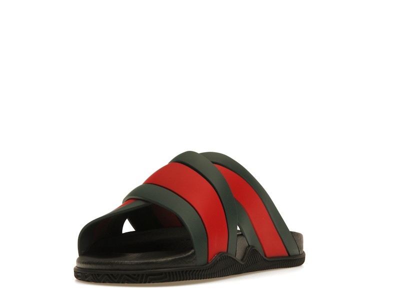 Gucci Web Slide Black Rubber (Women's) - image 13