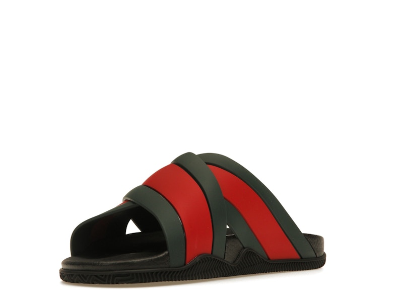 Gucci Web Slide Black Rubber (Women's) - image 14