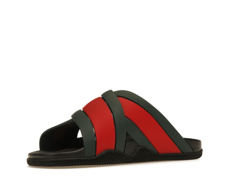 Gucci Web Slide Black Rubber (Women's) - image 15