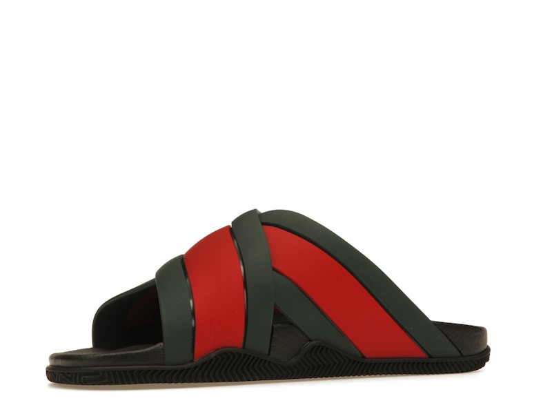 Gucci Web Slide Black Rubber (Women's) - image 16