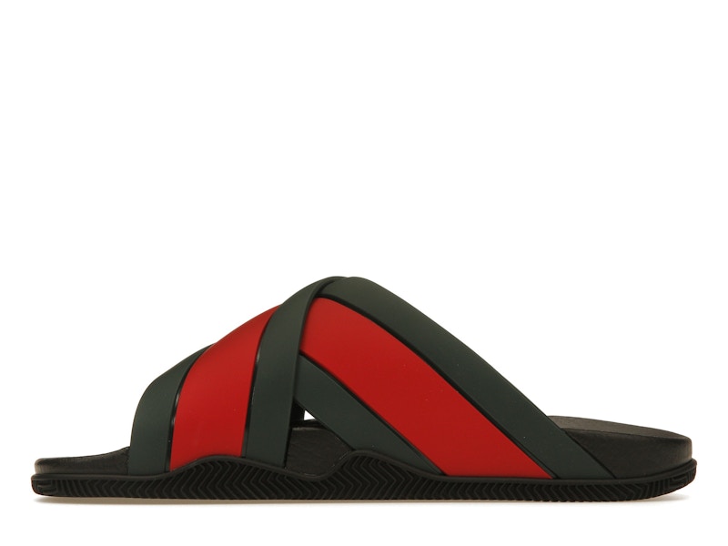 Gucci Web Slide Black Rubber (Women's) - image 19