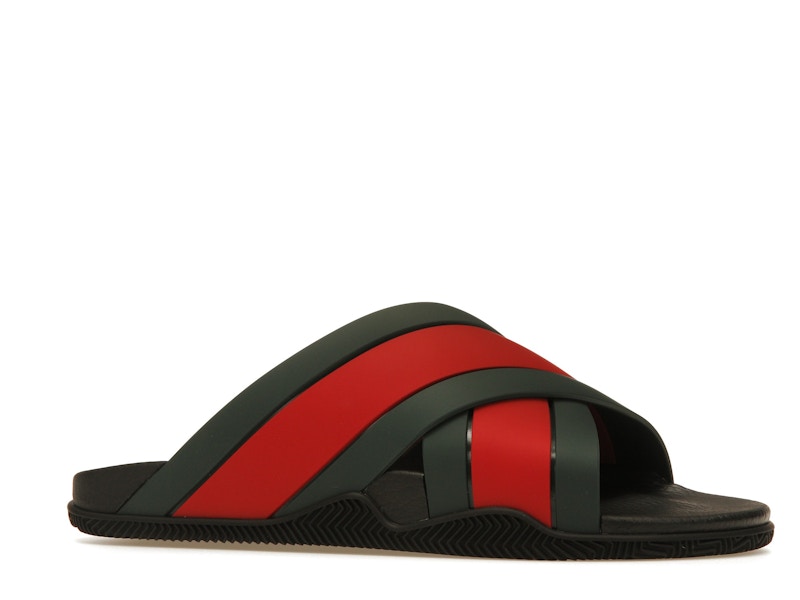 Gucci Web Slide Black Rubber (Women's) - image 3
