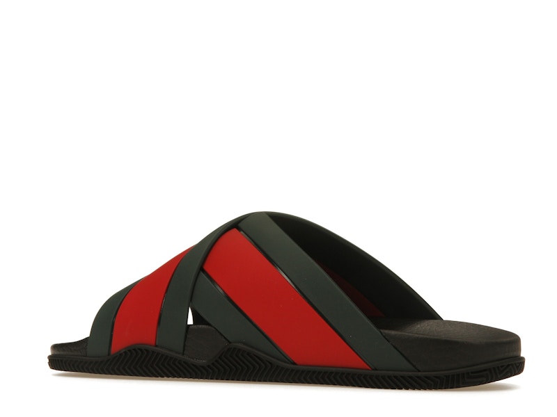 Gucci Web Slide Black Rubber (Women's) - image 22