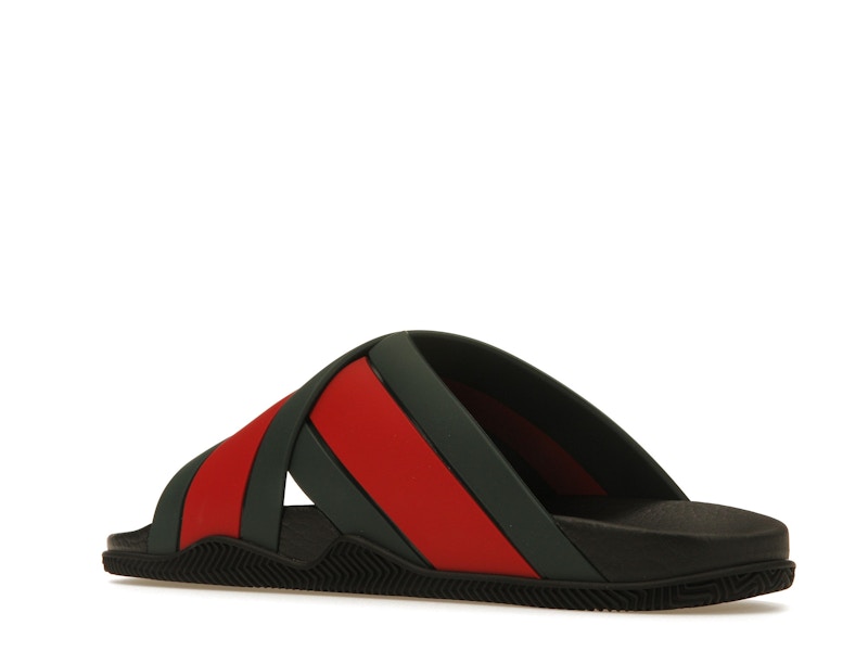 Gucci Web Slide Black Rubber (Women's) - image 23