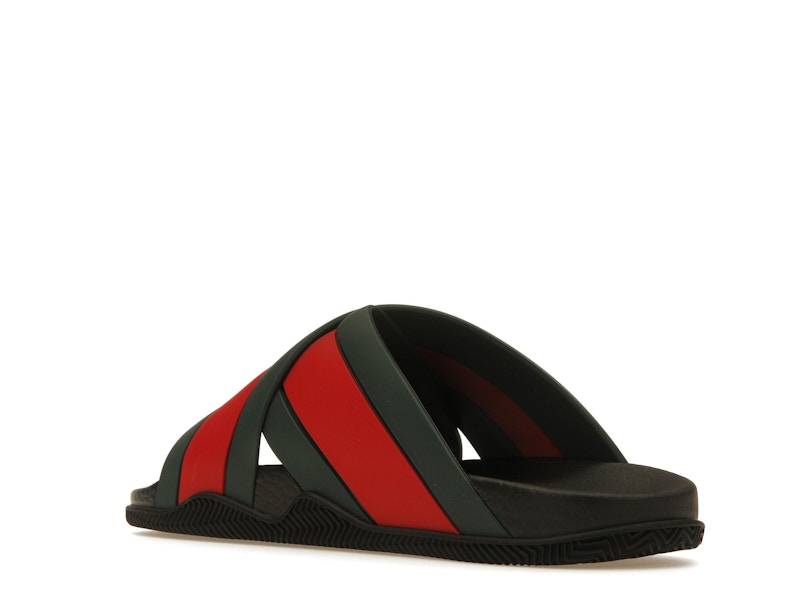 Gucci Web Slide Black Rubber (Women's) - image 24