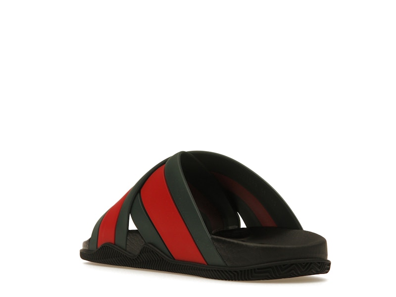 Gucci Web Slide Black Rubber (Women's) - image 25