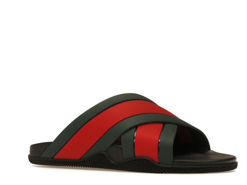 Gucci Web Slide Black Rubber (Women's) - image 4