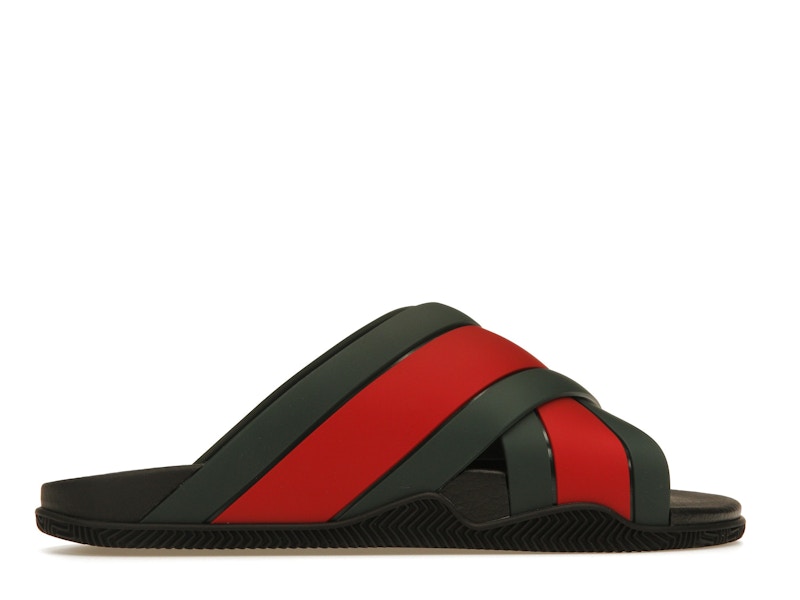 Gucci Web Slide Black Rubber (Women's) - image 36