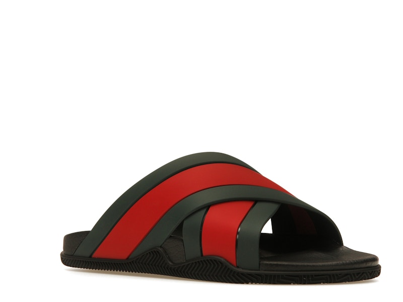 Gucci Web Slide Black Rubber (Women's) - image 5