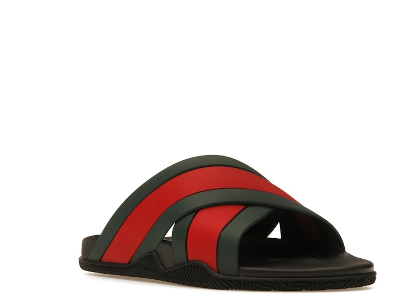 Gucci Web Slide Black Rubber (Women's) - image 6