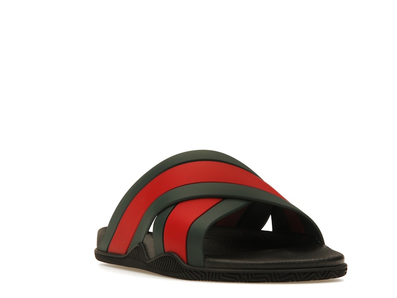 Gucci Web Slide Black Rubber (Women's) - image 7