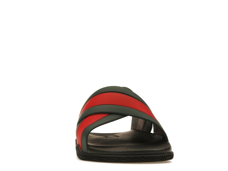 Gucci Web Slide Black Rubber (Women's) - image 9