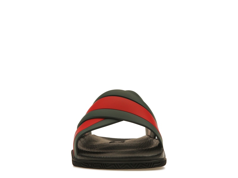 Gucci Web Slide Black Rubber (Women's) - image 10