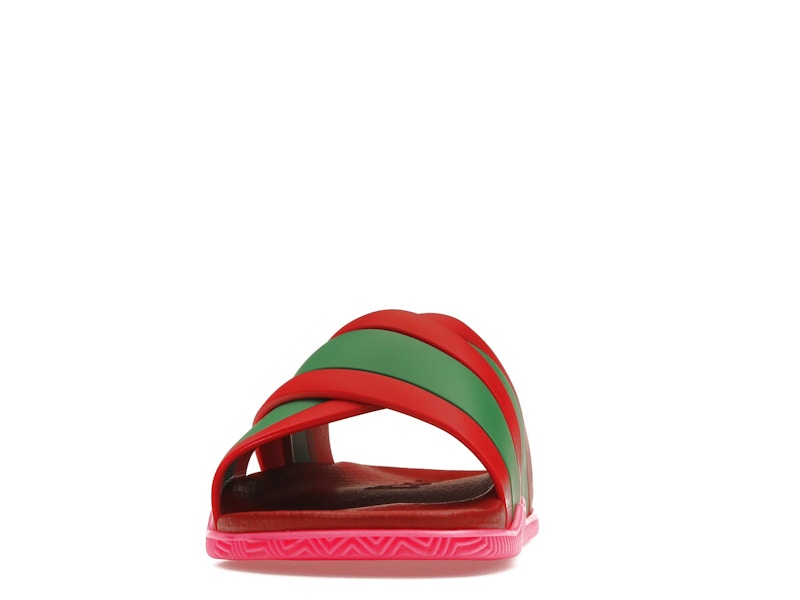 Gucci Web Slide Pink Rubber (Women's) - image 11