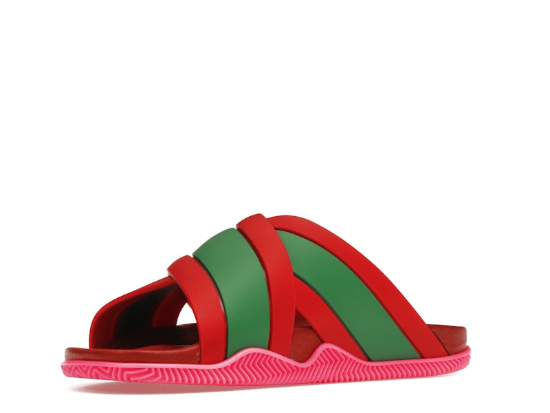 Gucci Web Slide Pink Rubber (Women's) - image 15