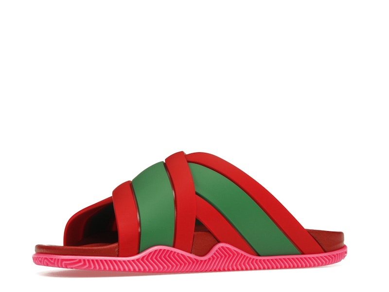 Gucci Web Slide Pink Rubber (Women's) - image 16