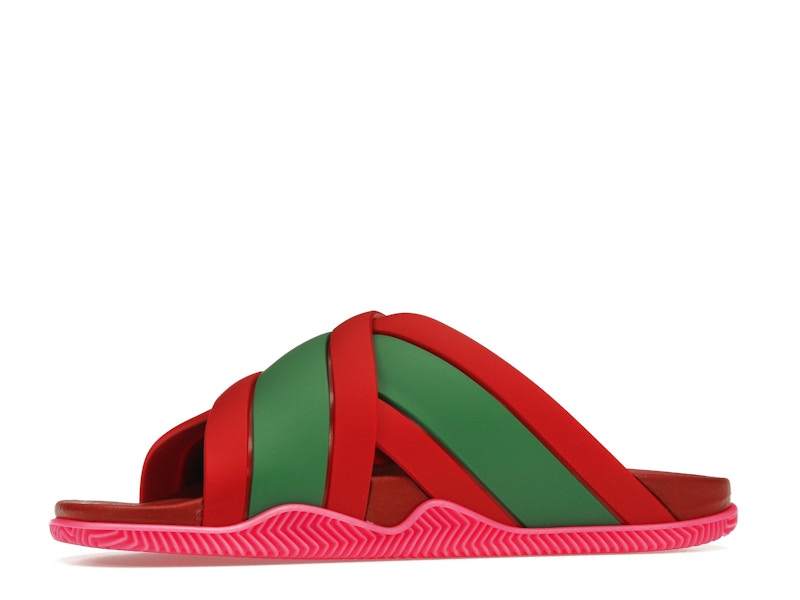 Gucci Web Slide Pink Rubber (Women's) - image 17