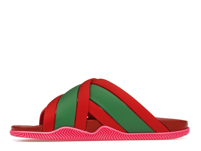 Gucci Web Slide Pink Rubber (Women's) - image 18
