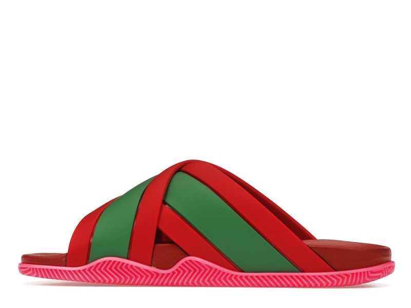Gucci Web Slide Pink Rubber (Women's) - image 20