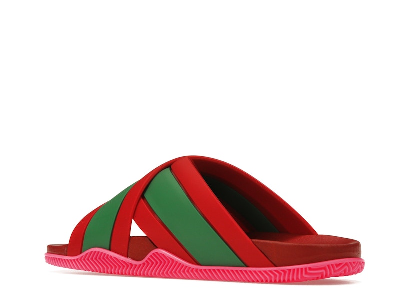Gucci Web Slide Pink Rubber (Women's) - image 23