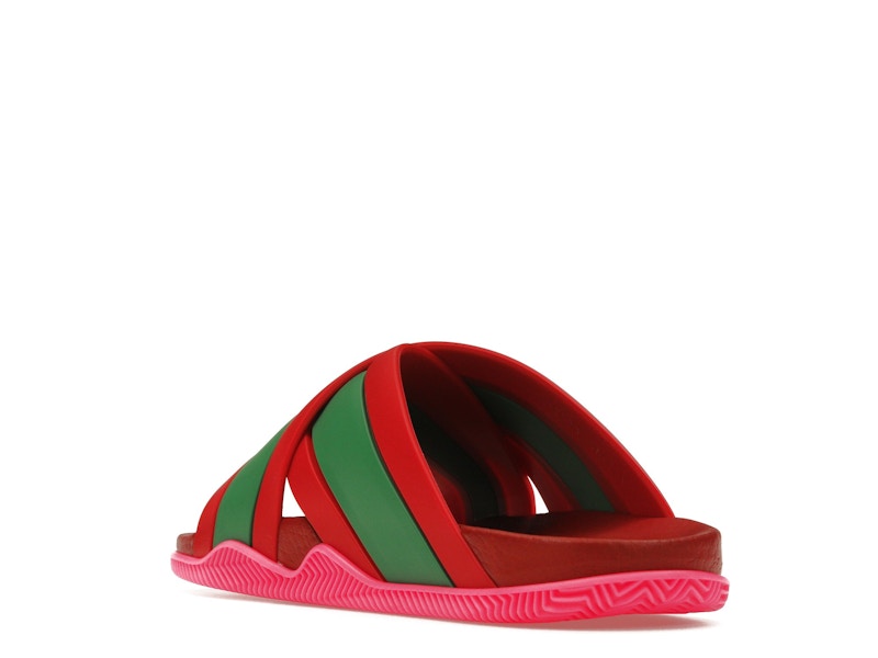 Gucci Web Slide Pink Rubber (Women's) - image 25
