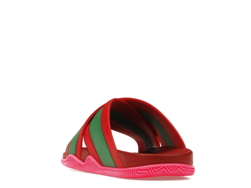Gucci Web Slide Pink Rubber (Women's) - image 26