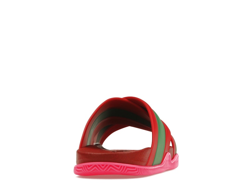 Gucci Web Slide Pink Rubber (Women's) - image 29
