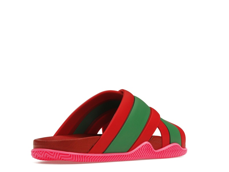 Gucci Web Slide Pink Rubber (Women's) - image 32