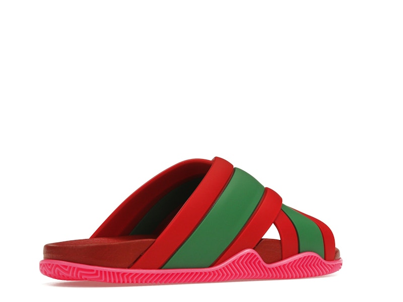 Gucci Web Slide Pink Rubber (Women's) - image 33