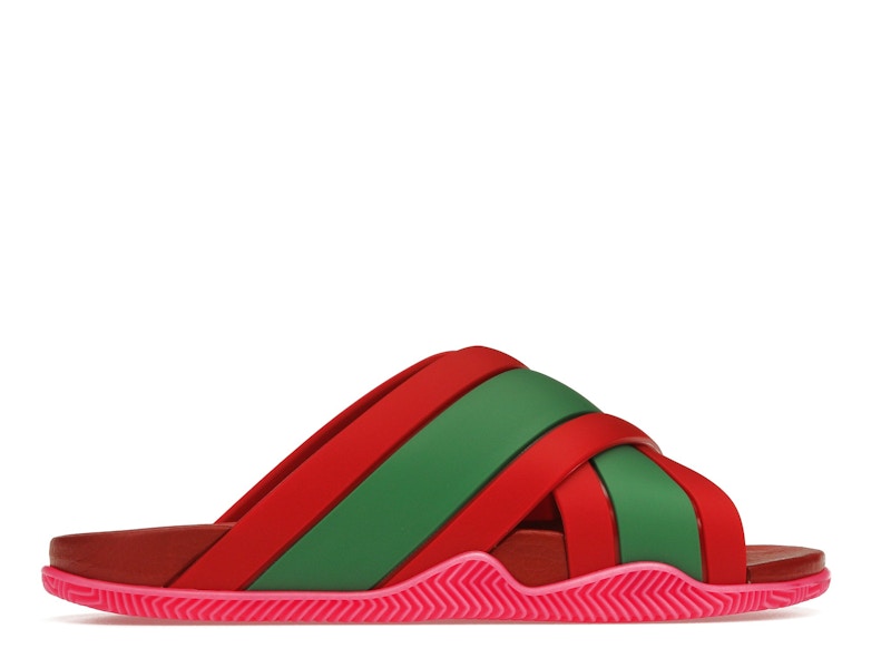 Gucci Web Slide Pink Rubber (Women's) - image 36