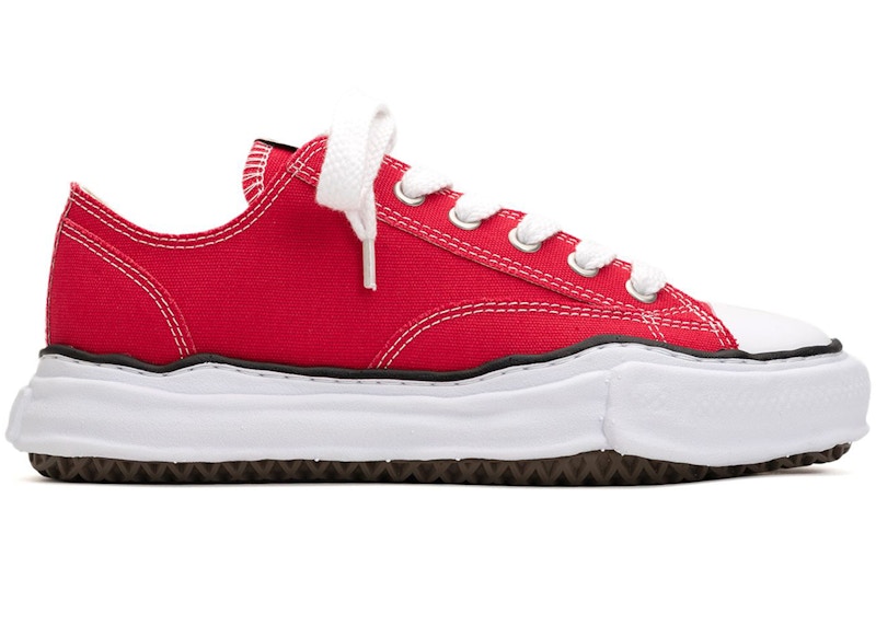Maison Mihara Yasuhiro Peterson OG Sole Canvas Low Red