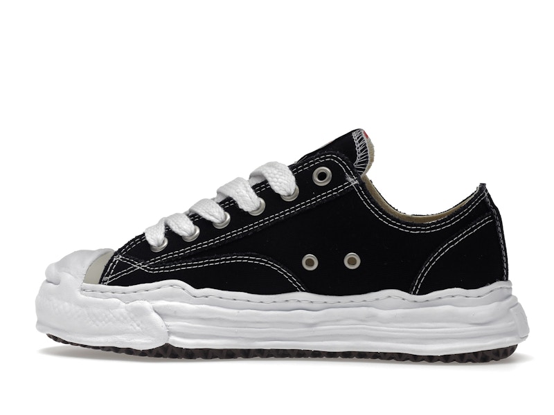 Maison Mihara Yasuhiro Hank OG Sole Canvas Low Black - image 20