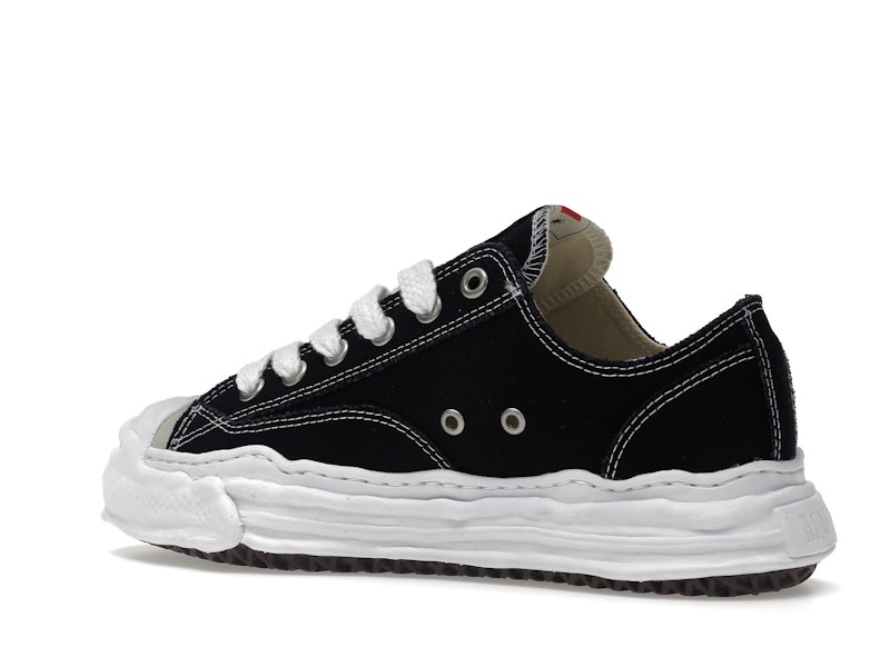 Maison Mihara Yasuhiro Hank OG Sole Canvas Low Black - image 22