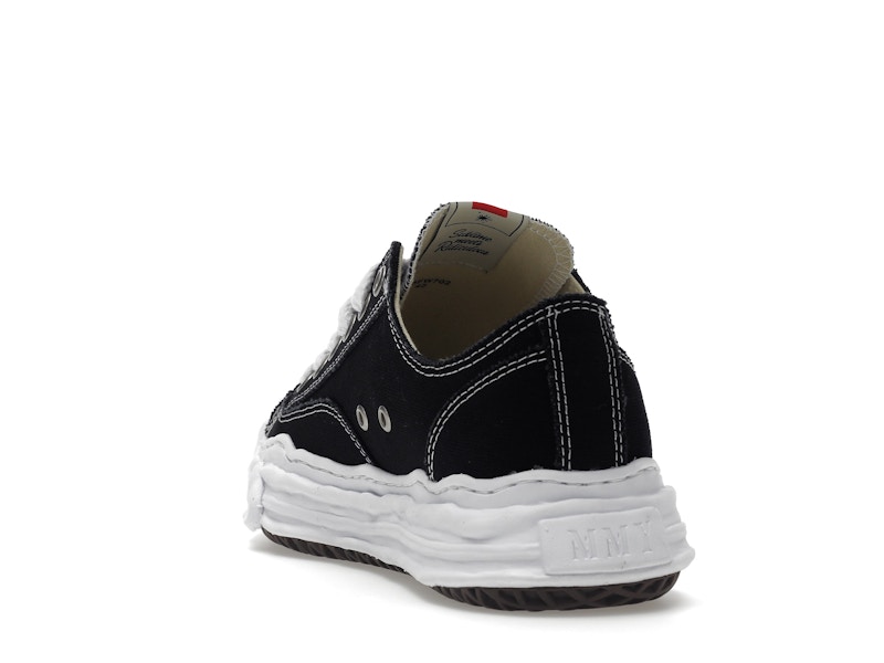 Maison Mihara Yasuhiro Hank OG Sole Canvas Low Black - image 26